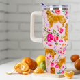 thumbnail image 2 of Golden Retriever Gifts for Women Cute Dog Tumbler Coffee Cup for Women Golden Retriever Travel Mug 40 Oz Stainless Steel Insulated Water Bottle With Lid and Straw, 2 of 6
