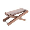 thumbnail image 4 of PUNK Black Walnut Wooden Foot Stool Footrest Rest Accessory for Guitar Parts, 4 of 12