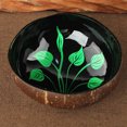 thumbnail image 5 of Grandest Birch Leaf/Flower Coconut Shell Dried Fruit Food Container Keys Candy Storage Bowl Leaf/Flower Pattern Eco-Friendly Candy, 5 of 8