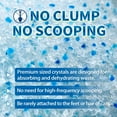 thumbnail image 5 of Made4Pets Cat Litter Crystals, Non Clumping No scooping Low Dust, Low Tracking, Lightweight, Dehydrates Waste, 6 Packs, 5 of 7