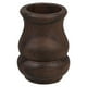 thumbnail image 1 of Jarrón de madera para flores, moderno y decorativo, estilo vintage, con flores secas de madera., 1 of 8