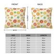 thumbnail image 3 of Rateoe Colorful Lemons Pattern Throw Pillow Cover Premium Pillow Stuffer Sham Square for Decorative Cushion Bed Couch Sofa(Pillow insert not included), 3 of 8