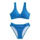 thumbnail image 5 of Traje de baño para mujer, moda, cómodo, color sólido, bikini, traje de baño de color liso para mujer, conjuntos de bikinis, trajes de baño para mujer, 5 of 9