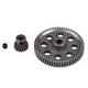 thumbnail image 1 of Combo Gears RC Car Diff.Main Gear Motor Piñón Gear Set para HSP 1/10 RC Truck (64t 17T), 1 of 8