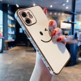 thumbnail image 1 of ShenMo Compatible avec iPhone 13 Pro Max Étui Claire, Visage Souriant Heureux P, 1 of 5