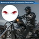 thumbnail image 3 of Accesorios para Cascos de Motocicleta Decoración Cuernos Demonios Rojos con Pelusa Blanca para Cascos de Motocicleta Bicicleta Esquí Stickers Rojos Blancos 1 Juego, 3 of 6
