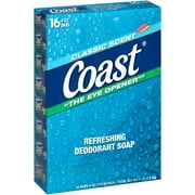Coast Classic Scent Refreshing Deodorant Soap 16-4 oz. Bars