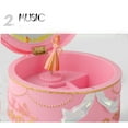 thumbnail image 3 of Children Dancing Girl Musical Boxes Toy Rotating Doll toy Rotating Performing Ballet Birthday Gift Wedding Decoration Sound Toy, 3 of 8