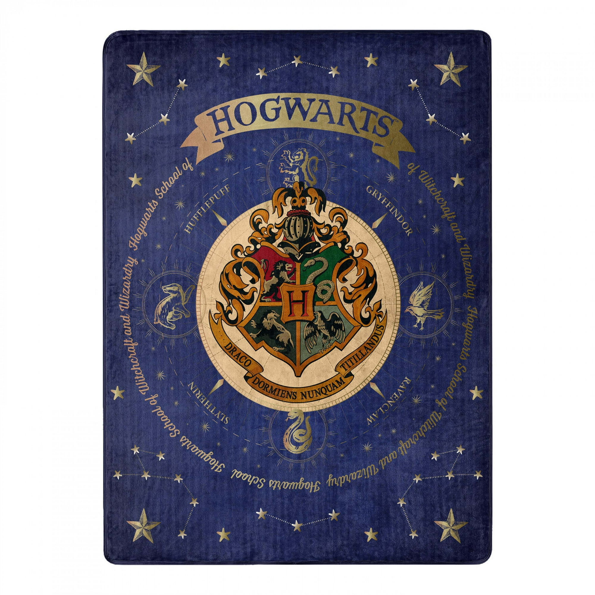 Harry Potter House of Hogwarts 46 X 60 Silk Touch Throw Walmart