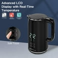 thumbnail image 3 of Smart Temp Digital Electric Kettle, 1.7L 1500W Water Boiler Tea Kettle with 6 Presets and LED Temperature Display, Auto Shutoff and Boil-Dry Protection, 3 of 8