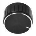 thumbnail image 4 of 10X Perilla de Rueda Negra de Aluminio para Control de Volumen Perilla de Amplificador, 4 of 4