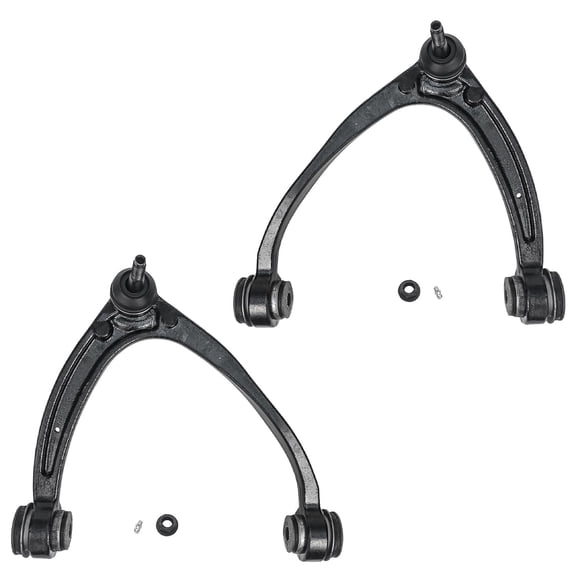 Detroit Axle - Front Upper Control Arms for Chevy Tahoe Silverado Suburban 1500 Avalanche, Cadillac Escalade ESV EXT, GMC Sierra Yukon XL 1500, Upper Control Arms w/Ball Joint Assembly