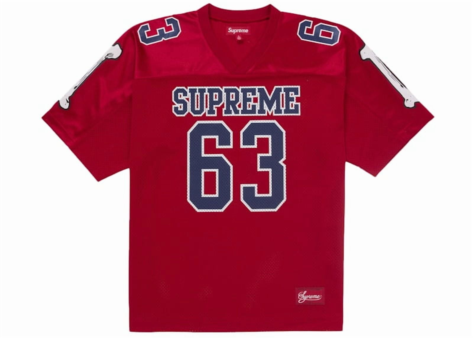 シャツ Supreme Bandana Football Jersey Blue Supreme Bandana Football Jersey Blue/Yellow Size Medium SS25 IN
