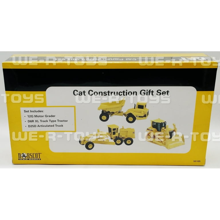 Caterpillar Cat Construction Vehicle Gift Set Norscot 2002 Caterpillar Cat Construction Vehicle Gift Set Norscot 2002