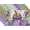 no136, variant on Mask Cat Iris Fleur De Lis Flowers Mardi Gras Placemats Set of 4 Carnival Table Mats for Masquerade Party Home Kitchen Dining Table Decorations 12x18 Inch