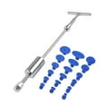 thumbnail image 1 of Paintless Dent Puller Kit Car Dent Tools T Bar Slide Hammer+ 18Pcs Glue Puller Tabs For Vehicle Suv Car Auto Body Hail Damage Remover, 1 of 7
