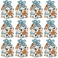 thumbnail image 4 of Big Dot of Happiness My First Rodeo - Square Favor Gift Boxes - Little Cowboy 1st Birthday Party Bow Boxes - Set of 12, 4 of 8