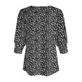 thumbnail image 5 of Godom Women's Casual 3/4 Sleeve T-Shirts Round Neck Cute Tunic Tops Basic Tees Blouses Business Work Tee Top, 5 of 6