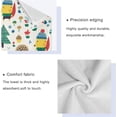 thumbnail image 4 of Coolnut Cute Catoon Fox Bathroom Towel Set Absorbent Soft 3-Piece Bath Towel Hand Towel Washcloth Decorative Towels for Bathroom Gym Hotel Beach Swimming Pool Washcloth Gift, 4 of 7