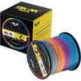 thumbnail image 1 of shiyou-Braided Fishing Line Thin Diameter PE Fishing String Heavy Duty Fishing Line Wear-Resistant and Super-Strong Fishing Line Fishing Essentials 4 Strand, 1 of 4