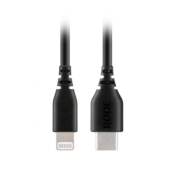 Cable Lightning a USB-C RODE SC21 redondo de 30 cm. para conectar RODE Wireless GO II RODE SC21