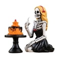 thumbnail image 2 of Nkmbld Halloween Skeleton Figurine, Skeleton Resin Statue for Halloween Tabletop, Mantel, Tiered Tray, Office Desk Decor Display Ornament, 2 of 9