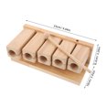 thumbnail image 2 of HONITANO Musical Instrument With Mallet Wooden Music Tools Khaki Interactive Learning For Family Bonding Set, 2 of 8