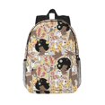 thumbnail image 1 of Lukts Groovy Disco Pattern 15 Inch Student Backpack, Waterproof Laptop Backpack with Adjustable Shoulder Straps, Lightweight Travel, Campus Backpack, Unisex, 1 of 6