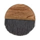 thumbnail image 5 of Tapiz de pared de macramé con borlas, acentos, flecos, arte geométrico, chic, bohemio Gris, 5 of 9
