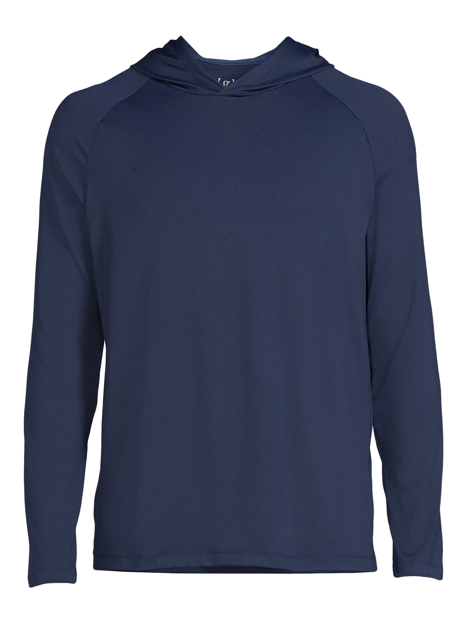 George Men's and Big Men's Long Sleeve Hoodie Rash Guard, up to Size 5XL