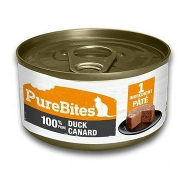 2.5 oz Pure Bites 100 Percent Duck Cat Pate - Pack of 12