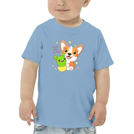 

Corgi W Kawaii Cactus T-Shirt Toddler -Image by Shutterstock 3 Toddler