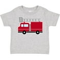 thumbnail image 3 of Inktastic Red Firefighter Fire Truck Boys or Girls Toddler T-Shirt, 3 of 5