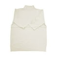 thumbnail image 4 of Tittly T Shirts for Women Spring Tops for Women Women Base Sweater Solid Crewneck Knitwear Short Sleeve Pullover Slim Knitted Bottoming Shirt For Autumn Winter Tshirts Shirts Basic Tees White XXL, 4 of 4