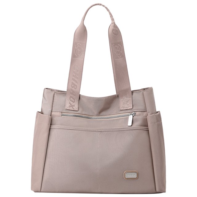 Bolsos Compras Ocio para Mujer Bolso Diario Impermeable para Niñas (champán)