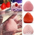 thumbnail image 5 of Handmade Strawberry Taba Toys, Cute Kawaii Sensory Fidget Toys With Soft Pliable Squeeze Texture, Stress Relief And Relaxation Tools For Everyday Calming, 5 of 8