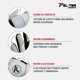thumbnail image 3 of Guanteletas De Bateo Flex ,Beisbol Softbol, Felter Sports, Blanco con Verde, 3 of 6
