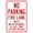 Warning Sign 6, variant on Fire Lane Must Be Accessible At All Time To Fire Trucks - 8"x12" Metal Warning Poster, Fire Safety Decor for Home Bar Kitchen Coffee Man Cave Garage