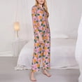 thumbnail image 3 of Sikiie Fruit Women's Long-Sleeve Shirt and Full-Length Bottom Pajama Set (s-xxl)-Medium, 3 of 7