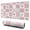 Pioneer Flower Floral-2, variant on Long Mouse Pads for Desk,Pioneer Flower Floral Print Pattern Desk Mats on Top Of Desks, Desk Mouse Pad Extra Large with 3mm Non-Slip Base and Stitched Edge for Gaming,Office,Work,Home 31.5"x11.8"