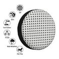 thumbnail image 4 of Kdxio Spare Tire Cover for RV Trailer, Waterproof Wheel Cover,Camper Spare Tire Cover Fit for Rv SUV Truck Travel Trailer 16 inch-Airplane, 4 of 8