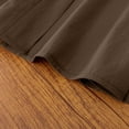 thumbnail image 5 of Amkhujs Flowy Skirts for Women Elastic High Waist Elegant Long Skirt with Pockets Casual Going Out Summer Skirt,Brown,L, 5 of 8