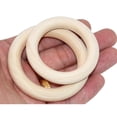 thumbnail image 5 of 10 Pcs Mesh Lines for Dream Catchers DIY Accessories Bags Ring Ornament The Circle Wooden Bamboo, 5 of 5