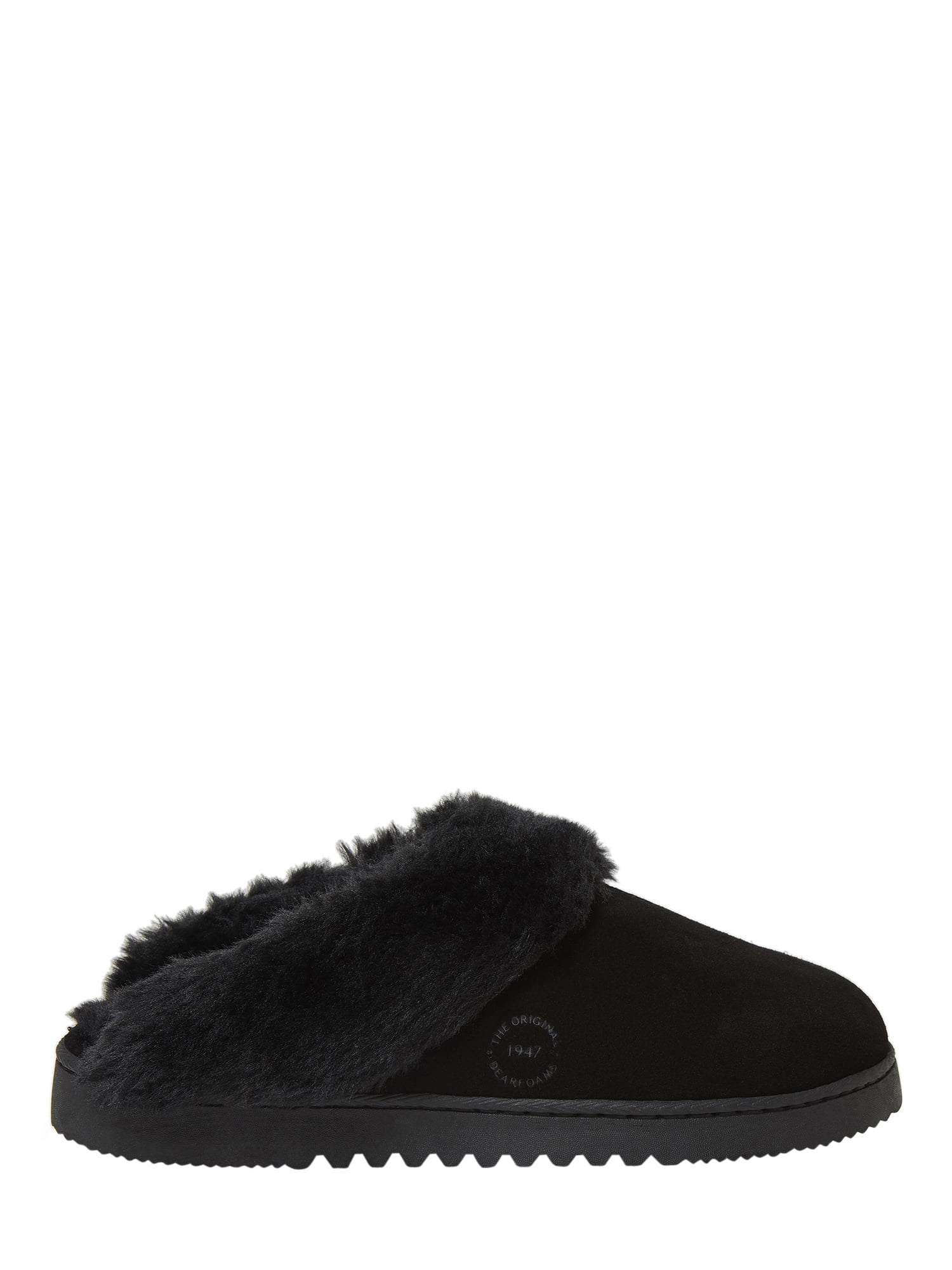 Dearfoams - Dearfoams Womens Genuine Suede Closed Toe Scuff slippers - Walmart.com - Walmart.com