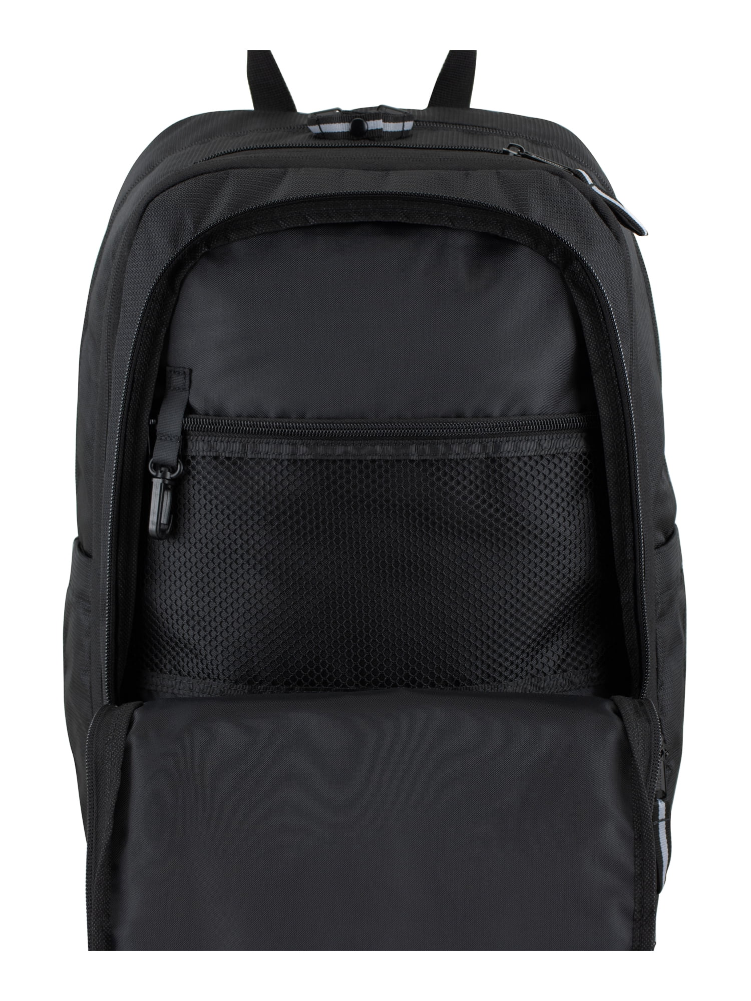 Eastsport Unisex 19" Impact Expandable Recycled Backpack, Black