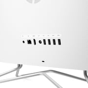 HP 22-df0003w 21.5 FHD Celeron G5900T 3.2GHz Intel UHD Graphics 610 4GB RAM 256GB SSD Win 10 Home أو أعلى أبيض