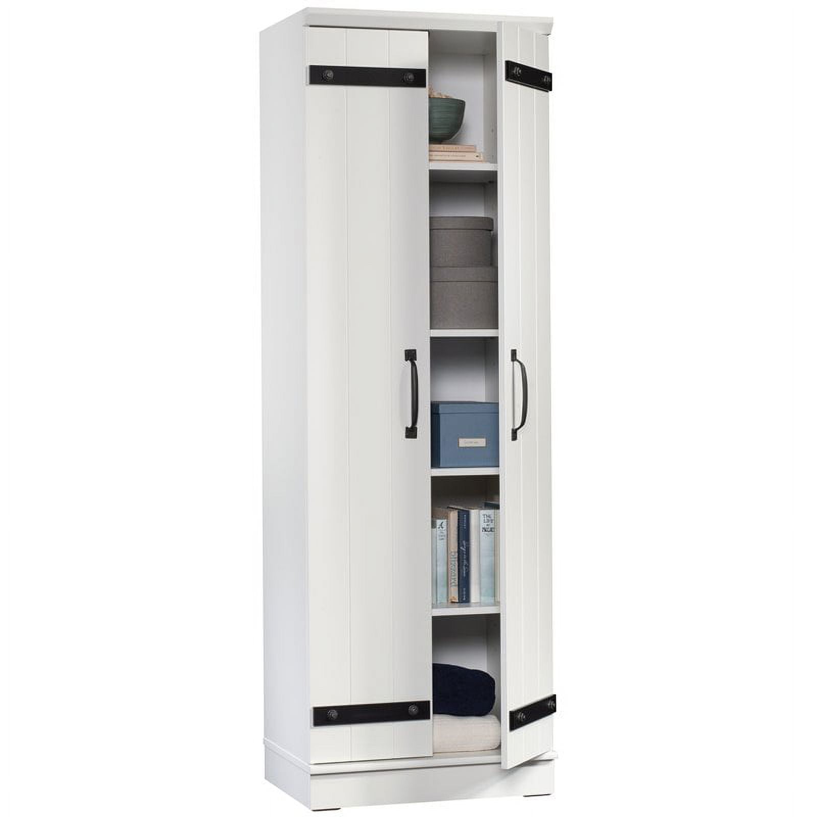 Sauder HomePlus 2-Door Kitchen Pantry Cabinet in Soft White, 1 - Kroger