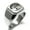 Silver, variant on Stainless Steel Tree of Life Engraved Square Flat Top Biker Style Polished Signet Ring