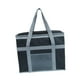 thumbnail image 5 of Bolsa de refrigeración aislada bolsa de compras reutilizable impermeable al aire libre a gran capacidad de gran capacidad entrega de alimentos para negro gris, 5 of 8