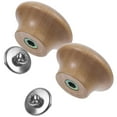 thumbnail image 4 of HOMEMAXS  2 Pcs Lid Top Replacement Knob Knobs for Wood Lids Cookware Modern Brown Khaki, 4 of 8